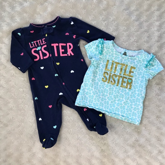 child of mine Other - Little Sister Bundle Child of Mine Sleeper Shirt